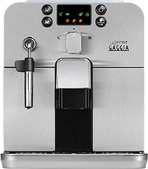 Gaggia Brera Silver Macchina da Caffè Automatica, per Espresso e Cappuccino, Caf