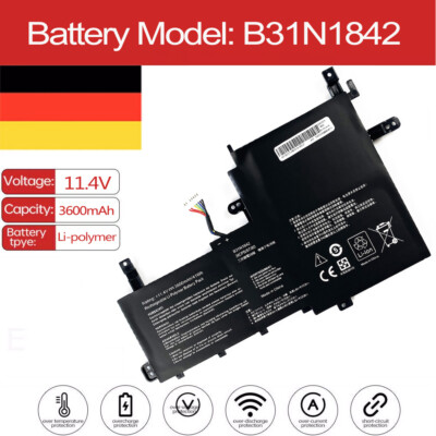 B31N1842 Akku für Asus Vivobook S5500FL F513E K513E M513U S531F X513I K531F