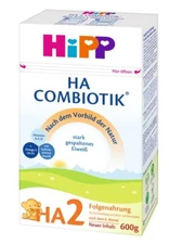 HiPP Hypoallergenic HA2 Combiotic Follow-on Formula (600g) - 6 Mo+ (4 boxes)