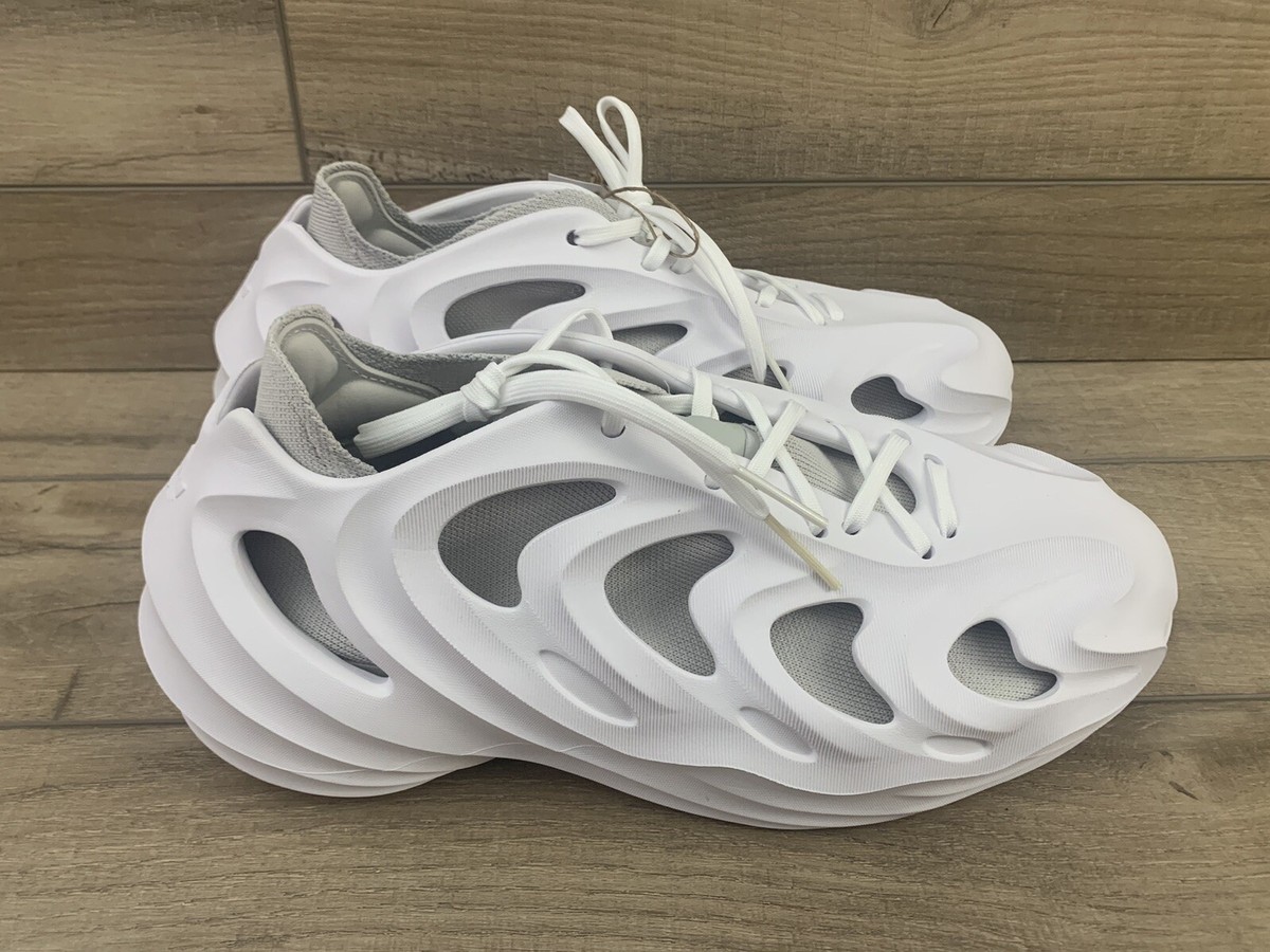 Men’s Adidas ADIFOM Q SHOES, brand new never worn, size 10 white/black adidas Men main image 2