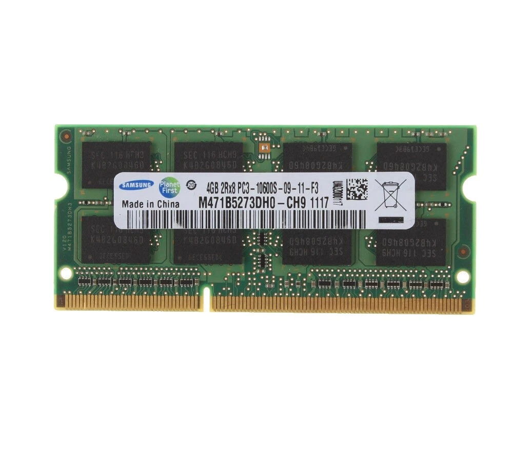 Capacidad total de 4 GB DDR3 SDRAM Computer Memory (RAM)