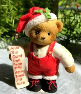 Cherished Teddies Santa | eBay