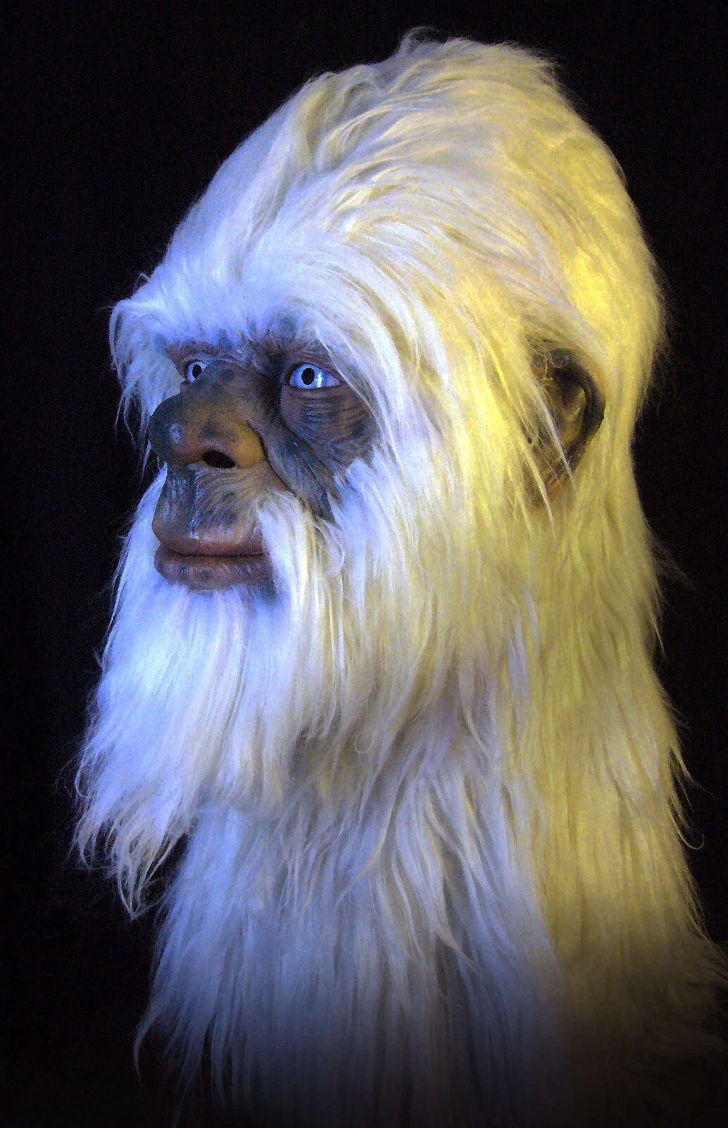 Yeti Latex Mask, Abominable Snowman Mask, Rakshasa Costume, Squatch