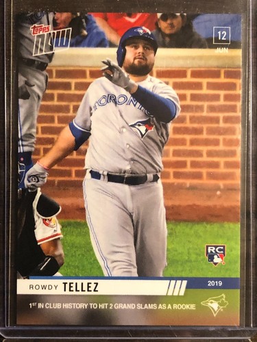 2019 Topps Now 365 Rowdy Tellez