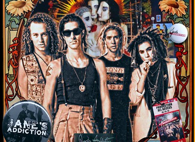 JANE'S ADDICTION / 特大ポスター Jane's Addiction Tribute poster - 11x17