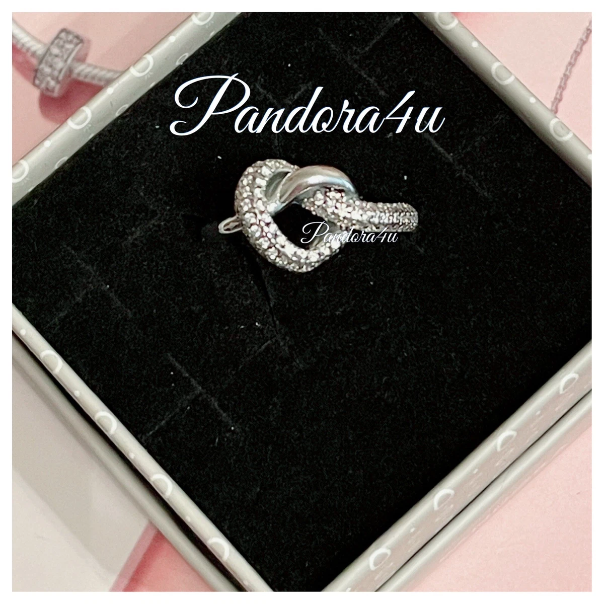 Pandora Knotted Heart Ring