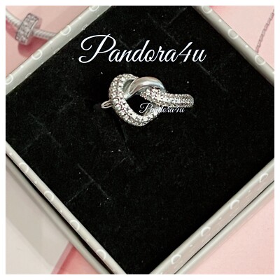 Pandora Ring Love Knotted Heart Ring NeW Tags PAN Box