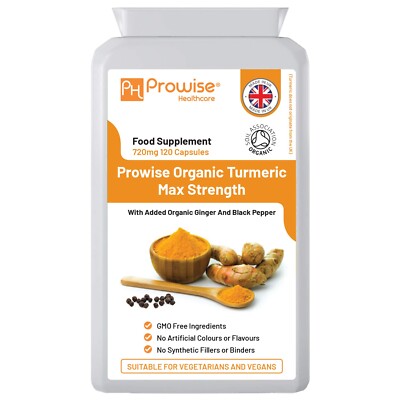 Bio Kurkuma Curcumin 720mg - 120 Kapseln