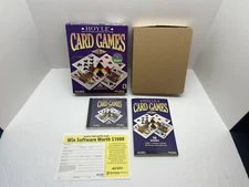 Sierra Attractions Hoyle 16 Card Games Big Box Computer Game 2001 Win Mac NEW