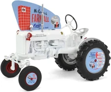 1/16 High Detail International Harvester Farmall Cub White Demonstrator Tractor