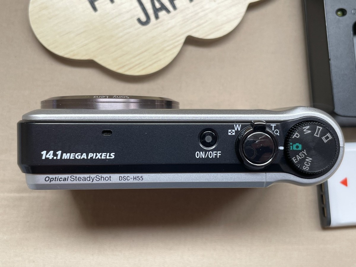 SONY Cyber-Shot DSC-H55 14.1MP Digital Camera Optical Steady shot