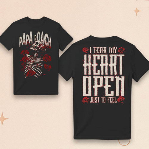 NEW Papa Roach Just To Feel T Shirt All Size S-5Xl AR1468