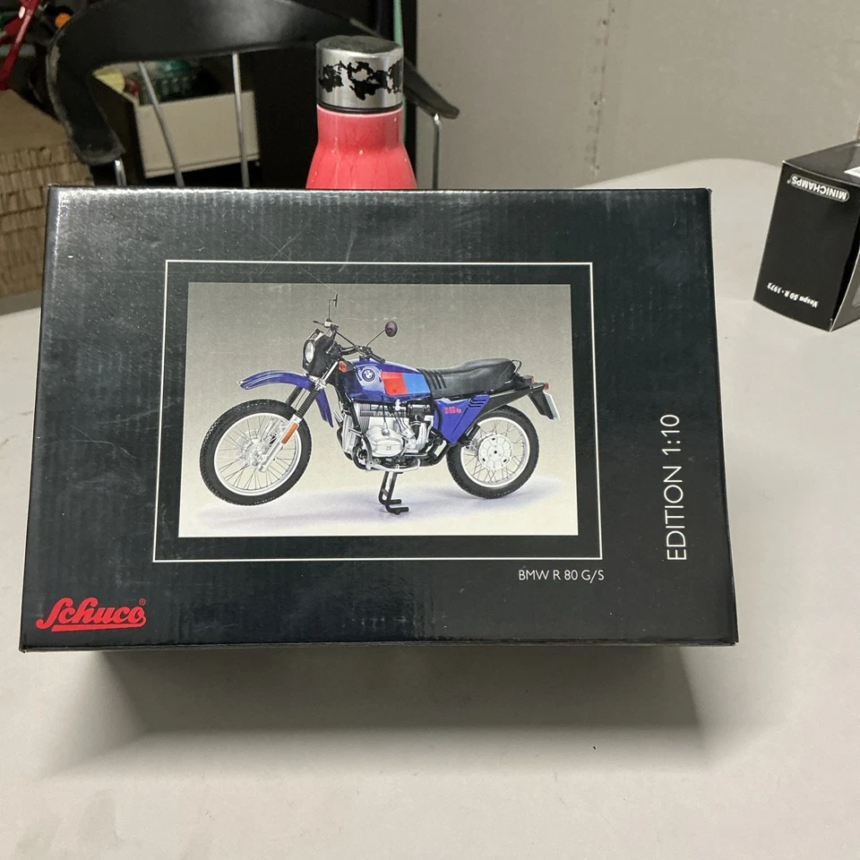 BMW R 80 G/S 1980 - SCHUCO 1:10 | NUOVO | Modellino Collezione Moto PERFETTA - Immagine 2 di 4