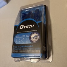 6 Feet USB to RS232 DB9 Female Serial Adapter Cable NEW high speed