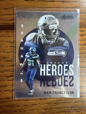 2021 Panini Absolute KAM CHANCELLOR Unsung Heroes Foil Insert #UH20 Seattle