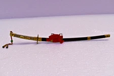 Miniature Japanese Katana Sword Replica 9" Decorative Samurai Sword with Scabbar