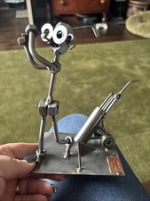 Hine & Kunst Das Original Sculpture, Golfer/Golf.
