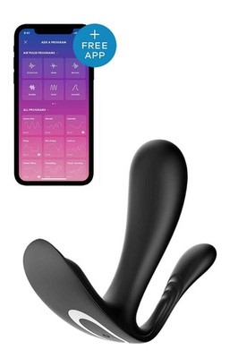 Satisfyer Top Secret Plus Vibrator Schwarz 11 cm