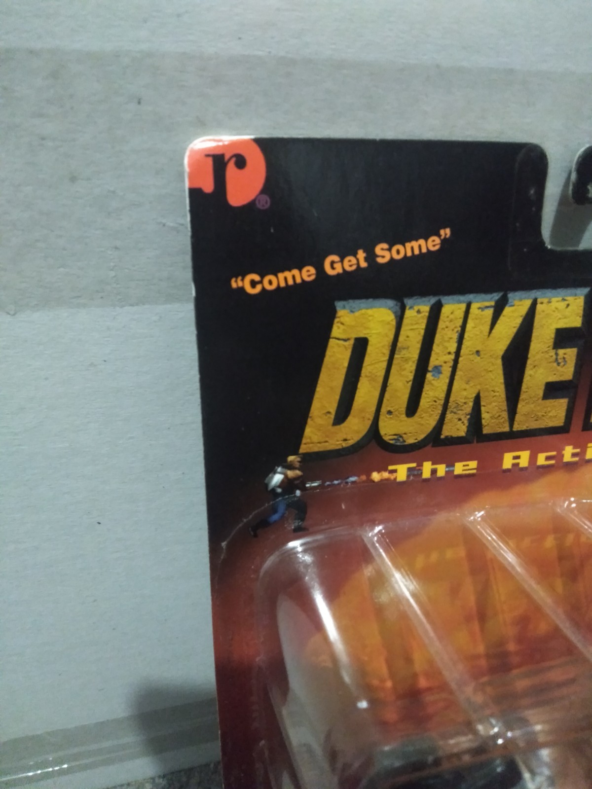1997 ReSaurus Duke Nukem Action Figure (With Freezethrower and CD-ROM)