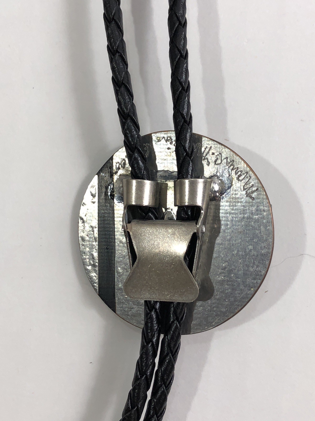 Circuit Board Bolo Tie Adjustable Slide Marion C. Martinez Artisan - NWT