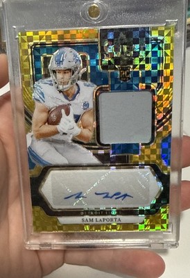 2023 Panini Select - Sam LaPorta #RSM-SLA Gold Prizm /10 Rpa 