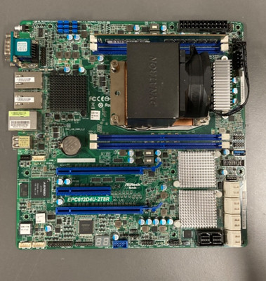 Server Mainboard ASRock EPC612D4U-2T8R+Intel Xeon E5-2630v3+16GB RAM #C1-13
