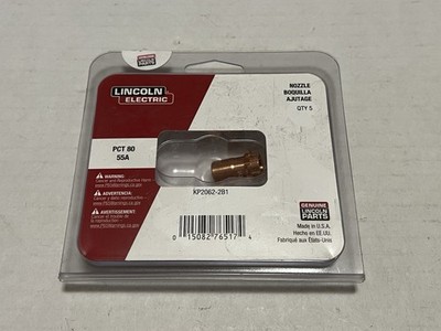 Brand New LINCOLN ELECTRIC KP2062-2B1 Vortech Nozzle Tips (5pk)
