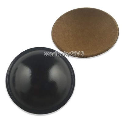2x 64mm Speaker Rubber Dust Cap Bass Woofer Dome Dust Cover Speaker Repair Part 