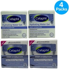 Cetaphil Hydrating Water Gel 1.7 Oz 4 Pack Ne...