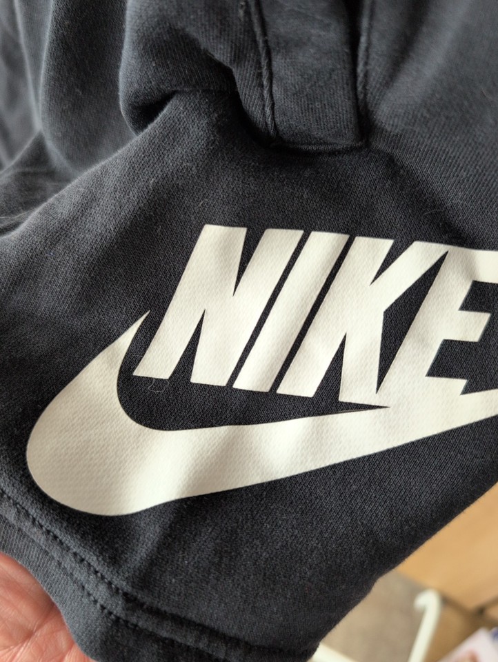 nike-shorts-black-with-white-logo-size-128-137cm-approximate-6-8years