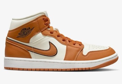 Nike Air Jordan 1 Mid SE Sport Spice Damen Sneaker Schuhe GR. 35.5 DV1302-100