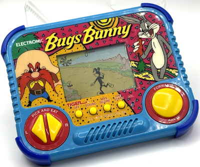 Tiger Electronics Bugs Bunny 本体 VTG 1991 Bugs Bunny Handheld Electronic Game Tiger Electronics