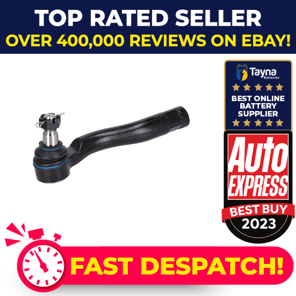 Tie / Track Rod End fits TOYOTA LAND CRUISER AMAZON UZJ100 4.7 Right 98 to 07