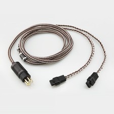 16Cores Headphone Cable occ silver plated For STAX SR-X1 L500 L700 MK2 X9000