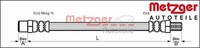 Metzger 4114671 Bremsschlauch Vorderachse Vorne FüR Audi