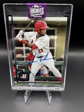 2025 Jordan Walker Archives Signature Series 1/1 AUTO 2022 BOWMAN Rookie