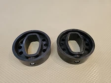 Roll Rite 76810 Tarp Centering Flanges (Pair) for Bow Tube–Set Screws incl., OEM