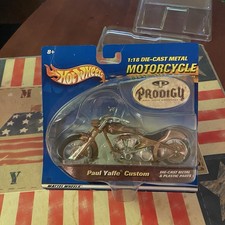 Hot Wheels Prodigy Paul Yaffe Customs moto originale 2001 scala 1:18 