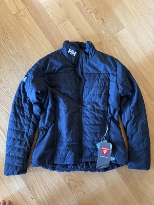 Helly Hansen Womens M Crew Insulator Jacket 2.0 Navy Blue Puffer NWT