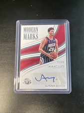 2022-23 ALPEREN SENGUN 08/99 AUTO PANINI IMMACULATE COLLECTION MODERN MARKS