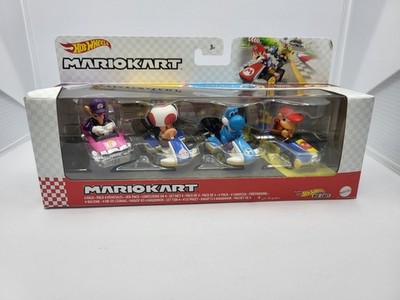 Hot Wheels Mario Kart 4er Pack Set GXX98