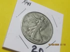 1941  50C Walking Liberty Half Dollar