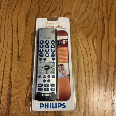 New Philips SRU2103S/27 Universal Remote Control