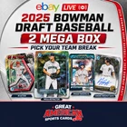 New York Yankees 2025 Bowman Draft Baseball 2 Mega Box Break #217