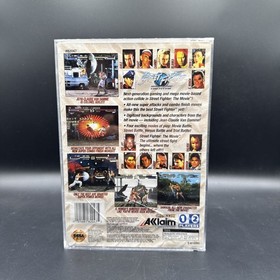 Sega Saturn Street Fighter The Movie Game w/ Manual & Reg Card Acclaim