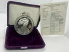 1993-P $1 AMERICAN SILVER PROOF EAGLE w/OGP & COA