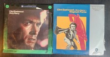 CLINT EASTWOOD DIRTY HARRY 1971 AND MAGNUM FORCE LASERDISC LOT OF 2 LD EX VG-