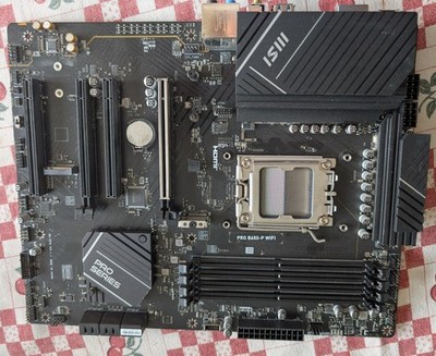 MSI PRO B650-P WIFI AM5 ATX Motherboard - DDR5, PCIe 4.0, Wi-Fi 6E Original box