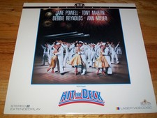 HIT THE DECK Laserdisc LD EXCELLENT CONDITION JANE POWELL DEBBIE REYNOLDS