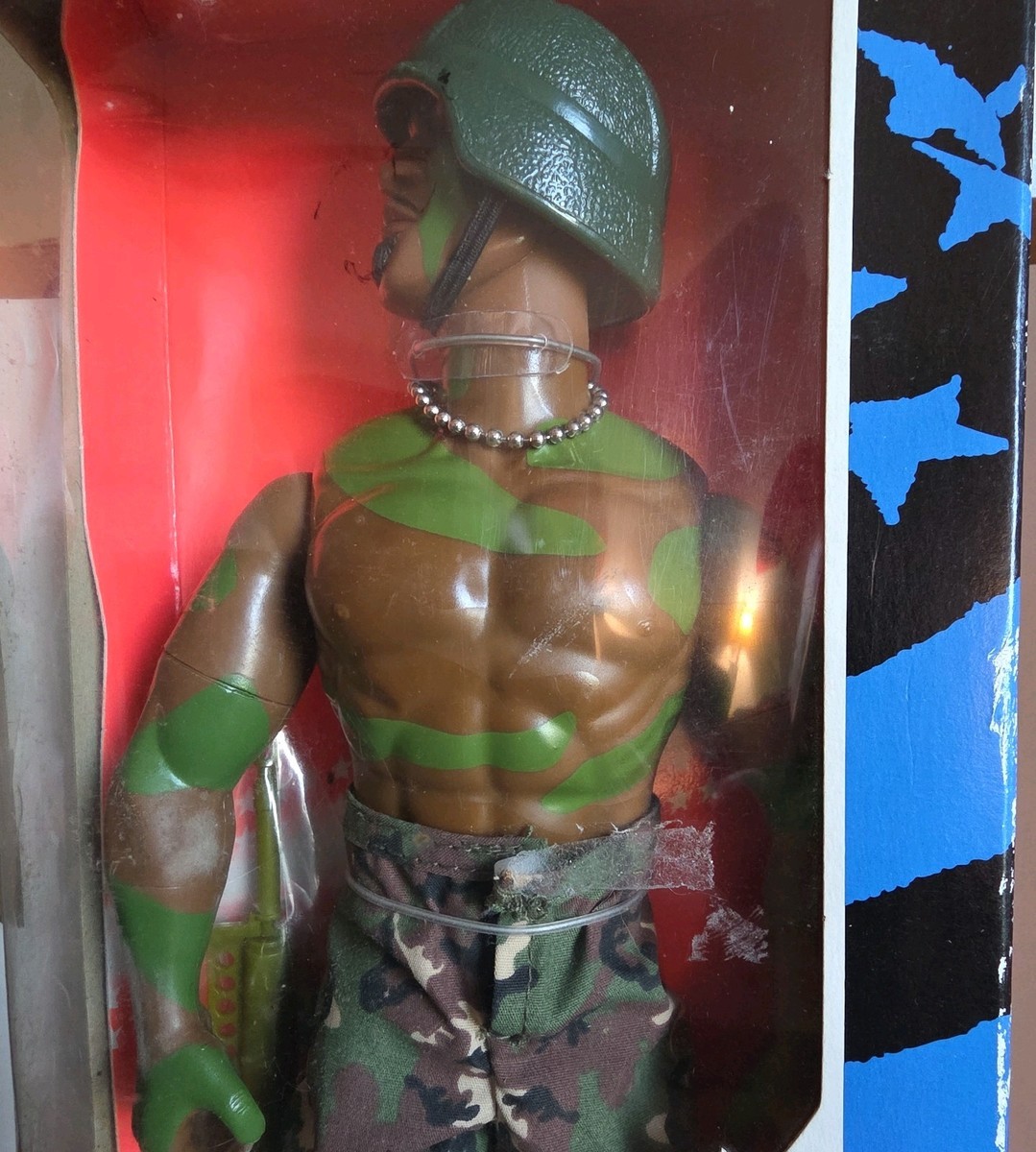 Vintage 1993 G.I. Joe Hall of Fame ROADBLOCK Color Change Camo 12